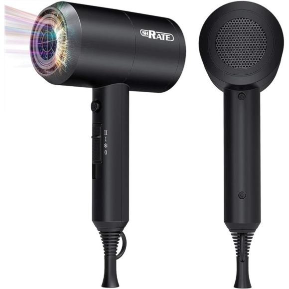 Ionic Hair Dryer, Professional Salon Negative Ions Blow Dryer, Powerful 1800W